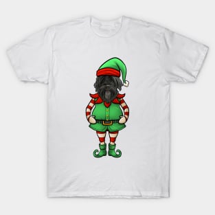 Portuguese Water Dog Christmas Elf T-Shirt